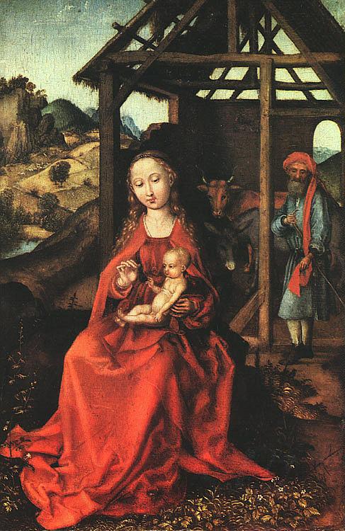Martin Schongauer Nativity oil painting picture